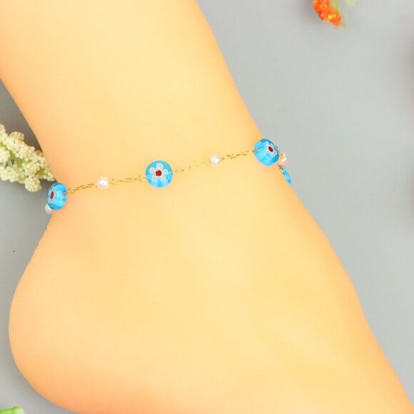Handmade Anklet – A Stylish Choice for Women, Thoughtful Gift Idea, EVCH1295 - Picture 4 of 12